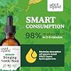 Wild & Organic Stinging Nettle Root Extract Drops - Urinary Support - Stinging Nettle Supplement - Add to Tea Herb - Liquid Urtica Dioica Supplement - Vegan, Sugar & Alcohol-Free Tincture - 2 fl oz