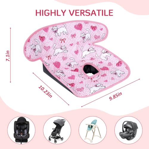 Image of INFANZIA Dry Seat,Car Seat Protector Waterproof Carseat Liner Potty Training Toddlers, Baby and Infants, Piddle Pad for Carseats Strollers (Cat, 1 Pack