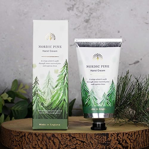 Nordic Pine Fragranced Hand Cream 75ml/2.5fl.oz, Multicolour, 75 ml (Pack of 1) - Image 3