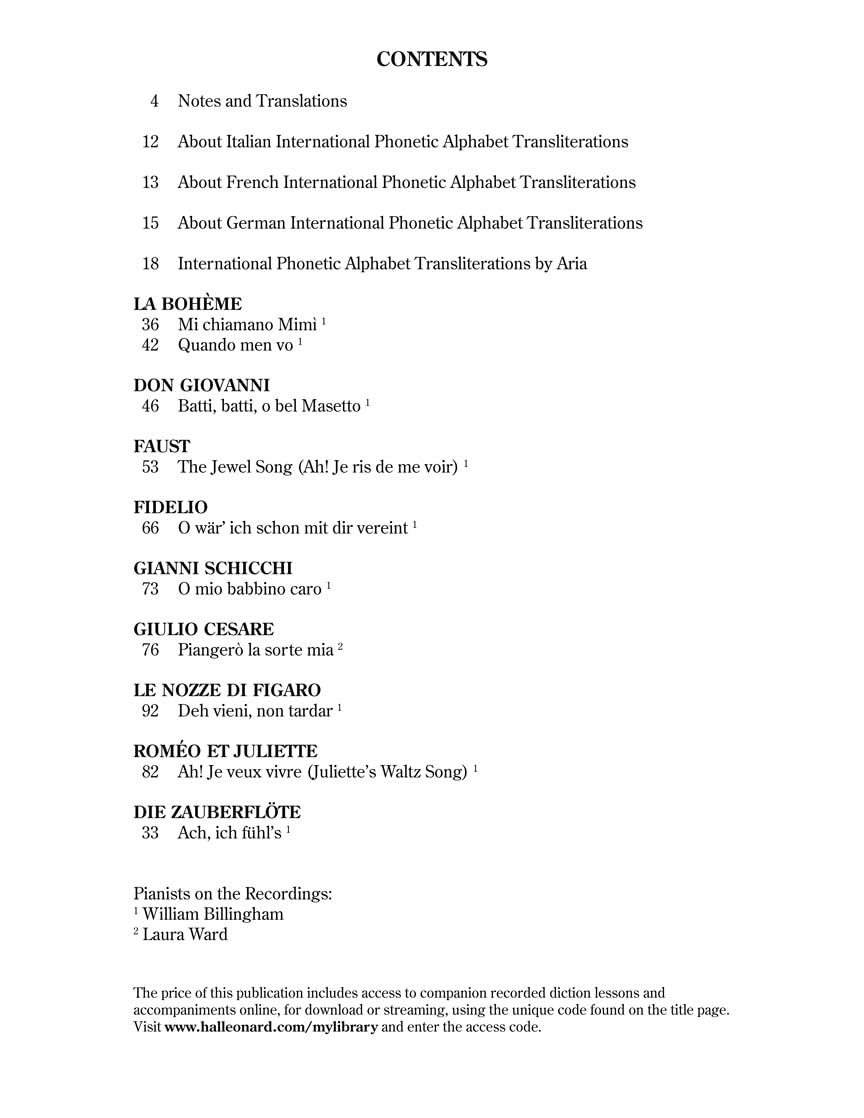 Selected Opera Arias - Soprano Edition (Book/Online Audio) - Image 3