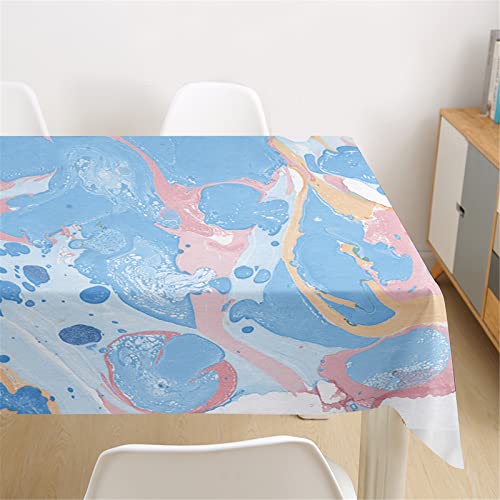 Nappe rectangulaire 100x140cm imperméable pour cuisine et repas - 2