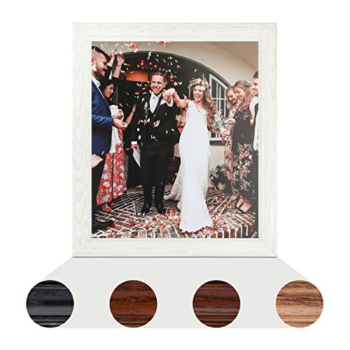 ArtToFrames 8x20 Custom Picture Poster Frame with HD Photo Print and Optional Mat with 4x16 Opening, Framed in 1.25