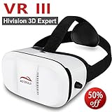 Upgrade Version 3d Vr Virtual Reality Glasses Motoraux ® Movie Visor 3D Vr Virtual Reality Glasses Innovative Design Fit for iOS, Android & PC phones Series within 4.0-5.9inches