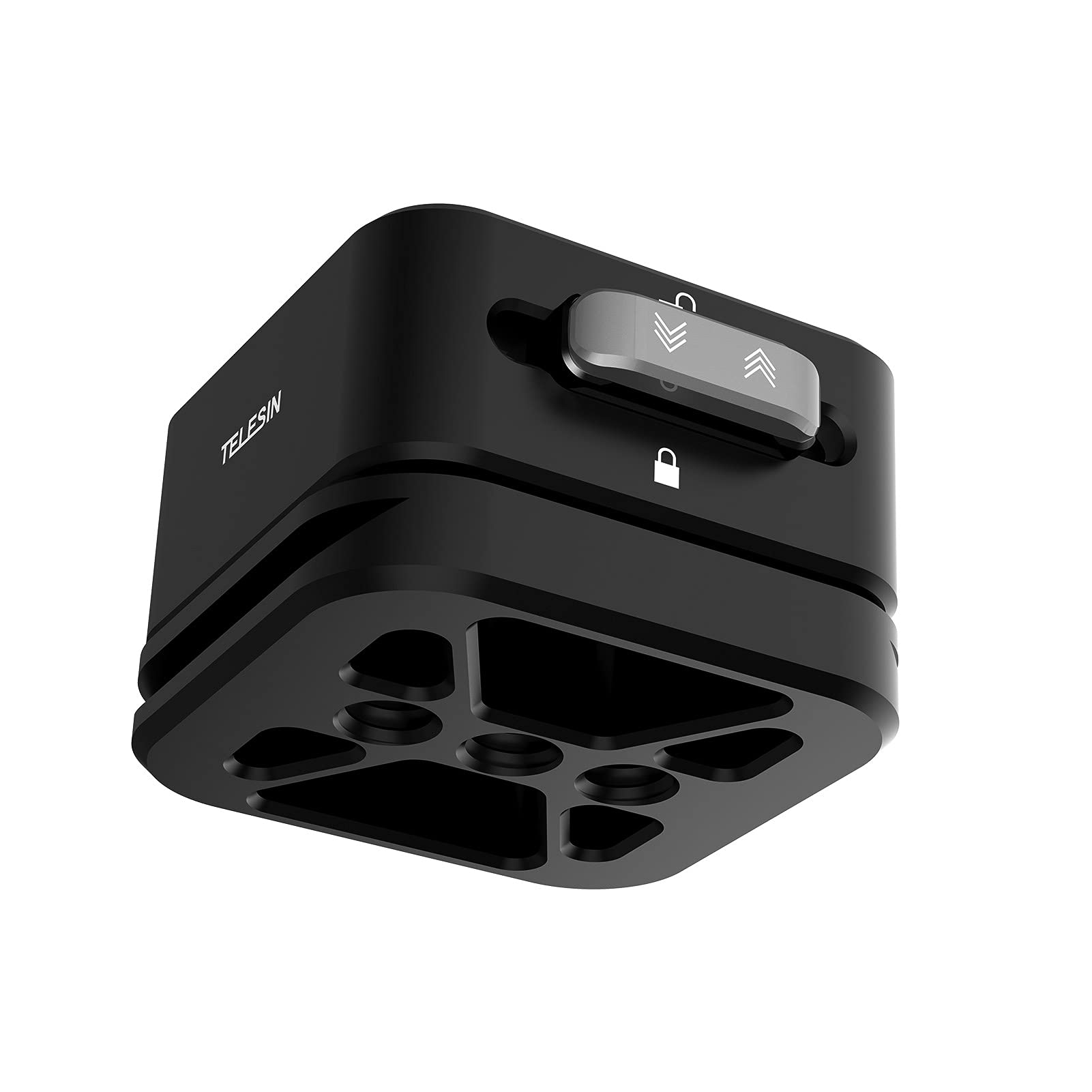 YabuyTE-ZJZ-003 Aluminum Alloy Quick Release Plate Tripod Ball Head Mount Adapter with Arca-Type Base Mount 1/4 Inch Screw for Tripod DSLR ILDC Action Cameras