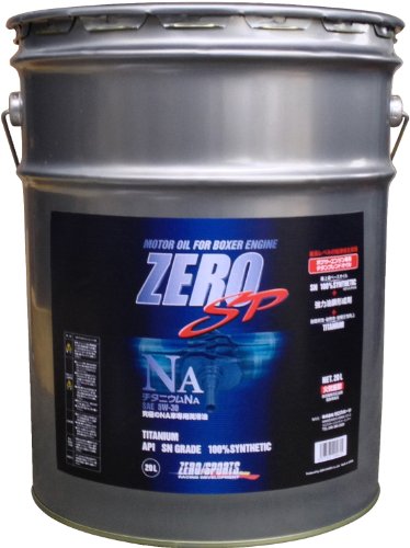 ゼロスポーツ Titanium NAチタニウム NA 5W30 SN 化学合成油 20L