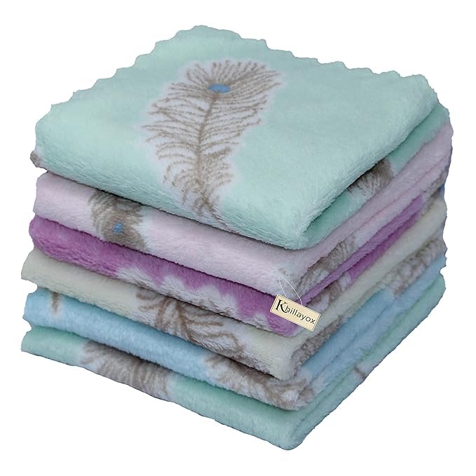 Leaves Print Handkerchief for Women, Kids and Babies, Microfiber, 25 x 25 cm, Soft, Silky, Rumal,-image-24