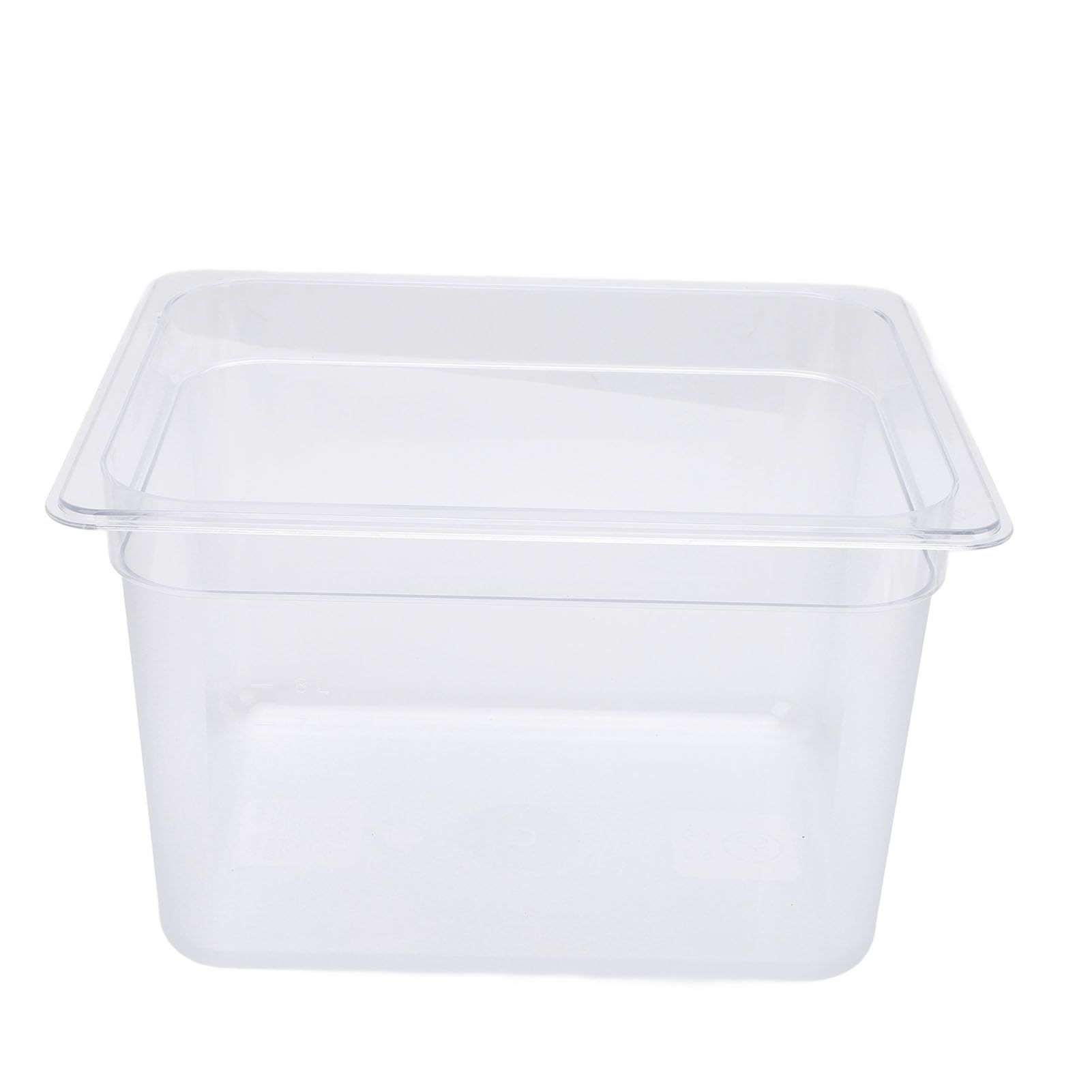 Sous Vide Contenedor con Tapa, 12l Sous Vide Maceta de Cocción Lenta Compatible con la Mayoría de los Circuladores de Inmersión, Recipiente de Almacenamiento de Alimentos de
