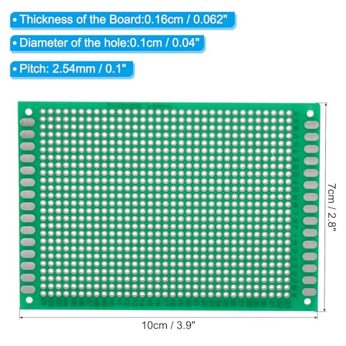 PATIKIL 3.9" x 2.8" PCB Board Circuit - Image 2