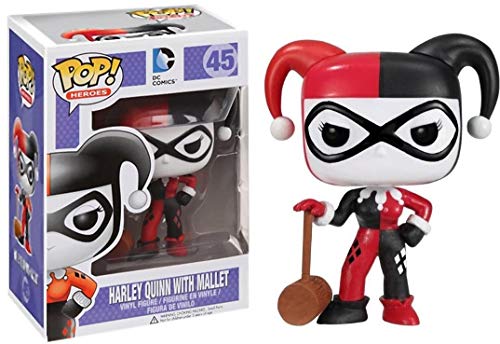 Funko - POP Heroes - Harley Quinn w/Mallet
