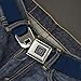 Buckle-Down GM Seatbelt Belt - Navy Webbing
