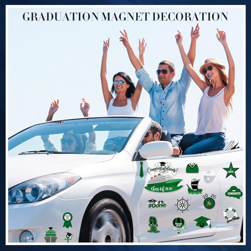Hoteam 16 piezas imanes decorativos crucero graduación 2026 miniatura 7