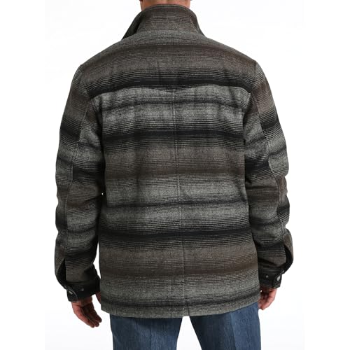 Cinch Men's Grey Wooly Ranch Coat3