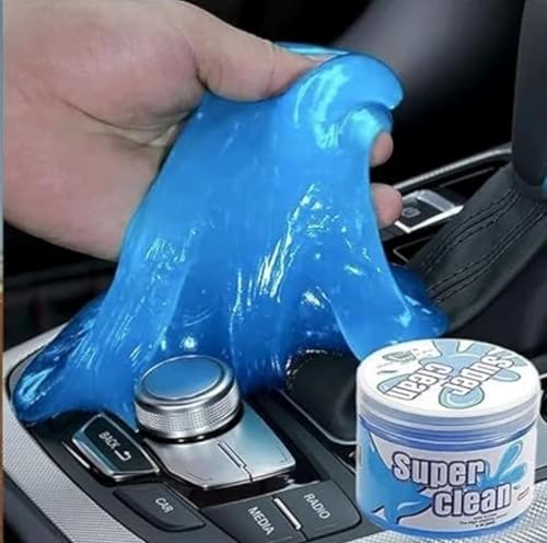 malemollygebide Car Cleaning Gel Universal Detailing Kit Automotive Dust Car Crevice Cleaner Slime Auto Air Vent Interior Detail Removal for Car Putty Cleaning Keyboard Cleaner Car Accessories