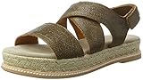  Shabbies Amsterdam Damen Shabbies Metallic mit Fußbett Sandalen, Gold (Old Gold), 36 EU