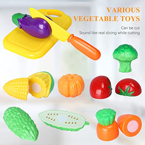 Kinderküche Zubehör, Kinderküche Kochgeschirr Edelstahl Töpfe küchenspielzeug für Kinder, Spielküche Zubehör mit Schürze… – Bild 4