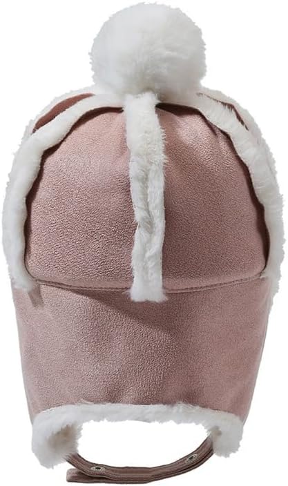 Toddlers Baby Girls and Boys Beanie Cap Crochet Earflap Pilot Hats Winter Warm Knit Caps - Image 4