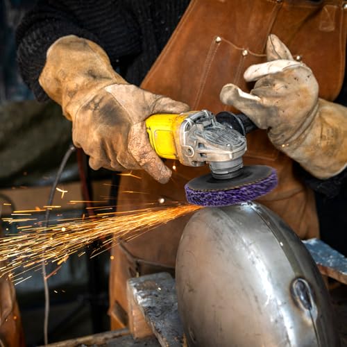 Elsjoy 6 Pack Strip Discs Stripping Wheel for Angle Grinder, 100mm 4inch Rust Remover Wheel Grinder Paint Stripping Wheel, Paint Removal Disc, Clean and Remove Scaling and Oxidation 7 Elsjoy 6 Pack Strip Discs Stripping Wheel for Angle Grinder, 100mm 4inch Rust Remover Wheel Grinder Paint Stripping Wheel, Paint Removal Disc, Clean and Remove Scaling and Oxidation - Image 7