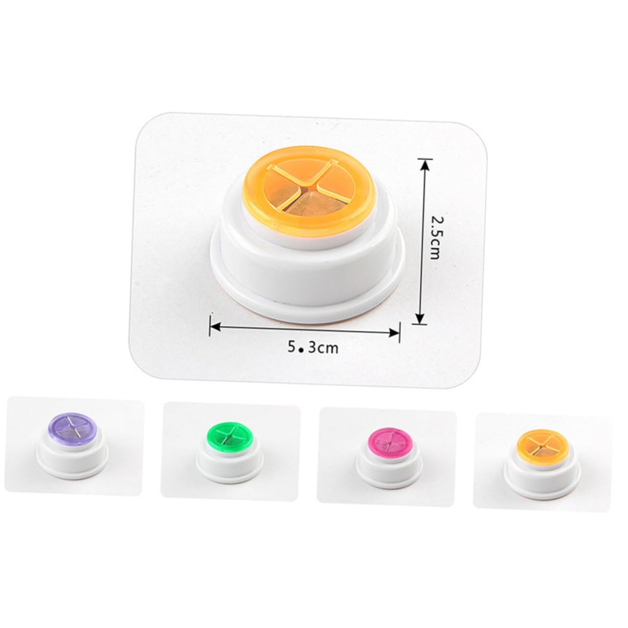 Alipis Self Adhesive Towel Hooks Multi Use Wall Mounted Towel Holder for Kitchen Bathroom Strong Adhesive Clip for Hand Towels Dish Towels More Green