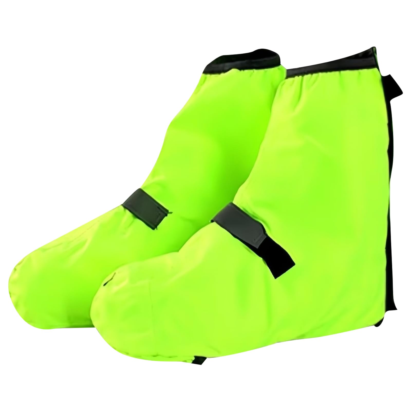 MLPKOI Unisex Overshoe Bike Gaiter, Cycling Overshoes Waterproof,Waterproof Shoe Covers, Unisex Reflective Overshoe Bike Gaiter Road, Reusable, For Everyday Cycling Long Bikes Gaiters