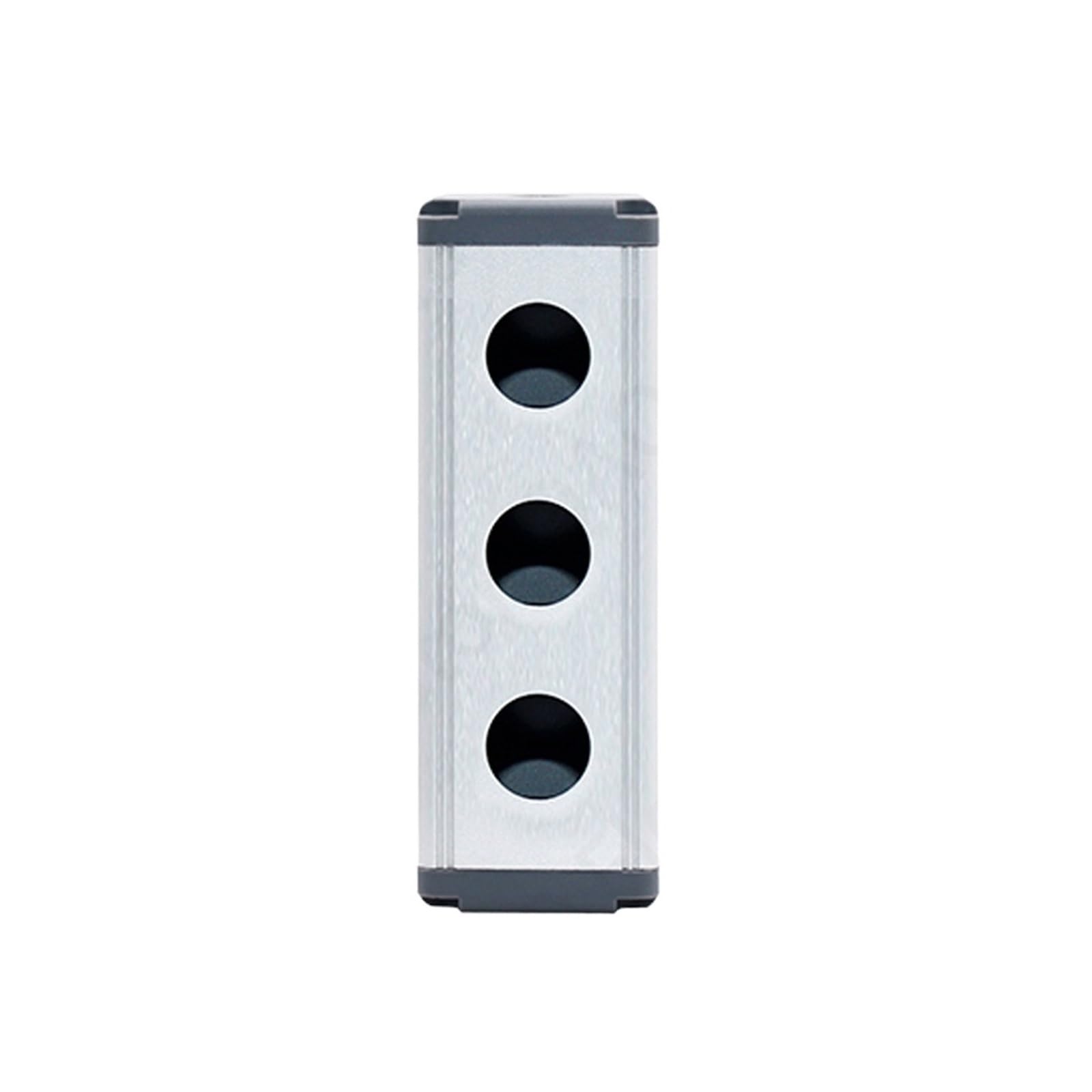 Boîte de commutation en alliage d'aluminium 3 trous 22mm - 7