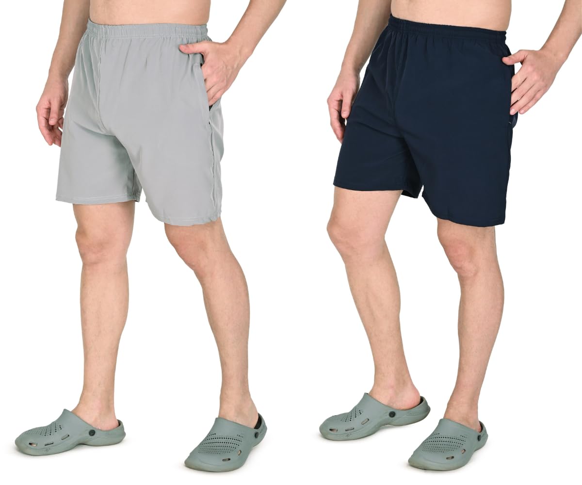 jashaf clothes Men's Cotton NS Cotton Boxer Shorts, Breathable Plaid Boxer Shorts with Elastic Waistband, Relaxed Fit, Pack of 02 Plus Size (S to 6XL)-picture-10