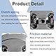 ZAMDOE 6 Zähne 52 mm Kupplungssatz für Zenoah Komatsu G2500, G2500, G2600, 25 cc, 2500T, für Chinese 2500, für Timberpro für Lawnflite für Carlton Benzin-Kettensäge Ersatzteil 2475-51200, 2841-51201