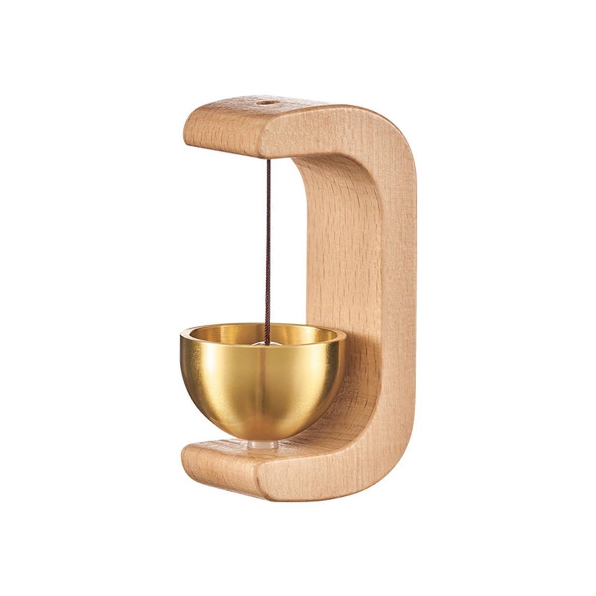 BOBOZHONG Türgong Aus Holz,Dopamin Magnetische Türklingel,La