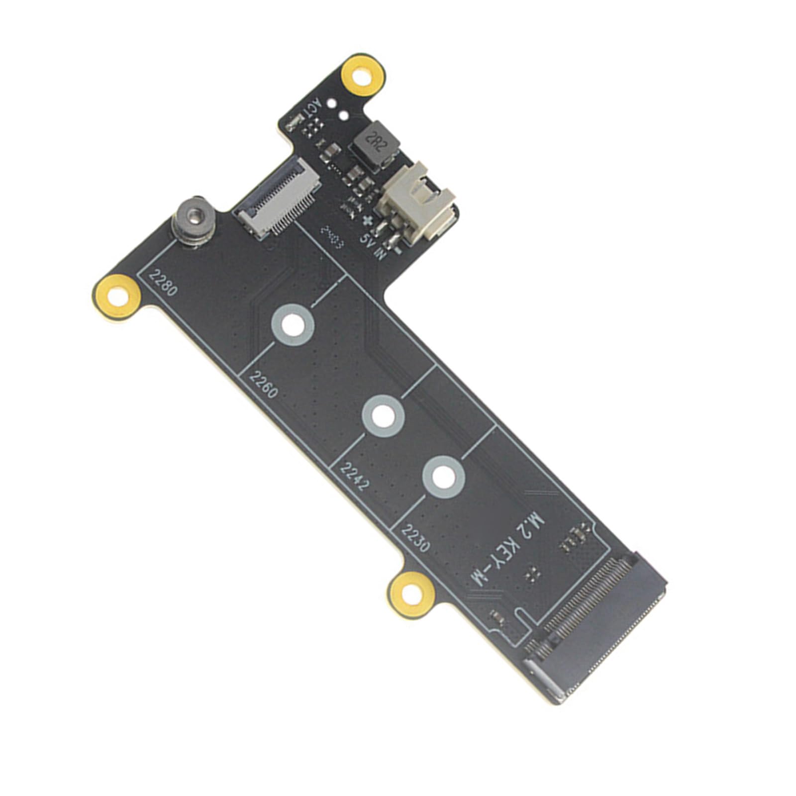 DGHJO Fast Data Transfers X1001 KEYM NVMe SSD Extension for 5 NVMe Expansion Board