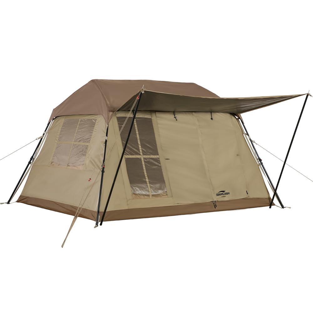 Amazon | Soomloomロッジ型テントCozy Cabin小屋タイプ軽量化テント 