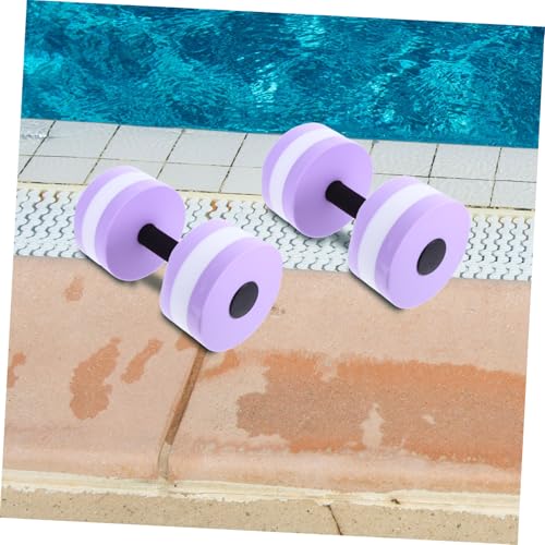 Set de 2 mancuernas acuáticas Hemoton de espuma EVA miniatura 5