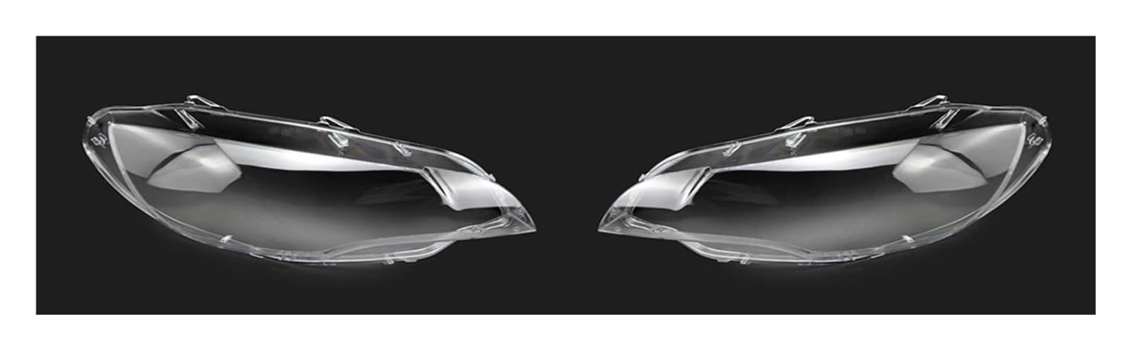 Lenti per fari anteriori auto Per BMW X6 E71 2008-2014 Auto Faro Anteriore Copertura Lente Fari Paralume Trasparente Borsette Coperchio lente Faro (Colore : Pair)