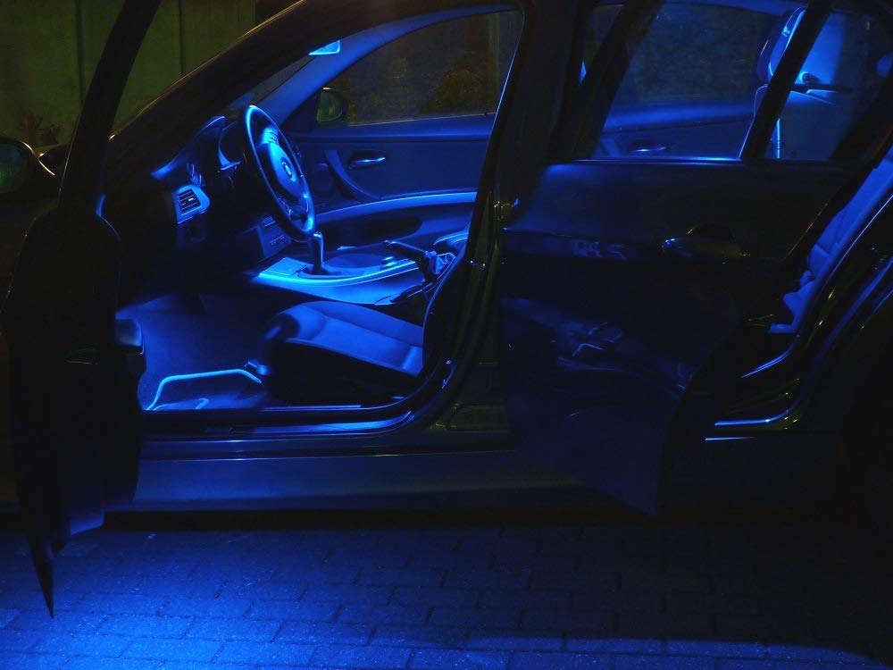 Kit 13 Lampade LED Blu Per Abitacolo Pro!Carpentis, Compatibile Con Alfa Romeo 159 (939) Berlina E Sportwagon 2005-2011
