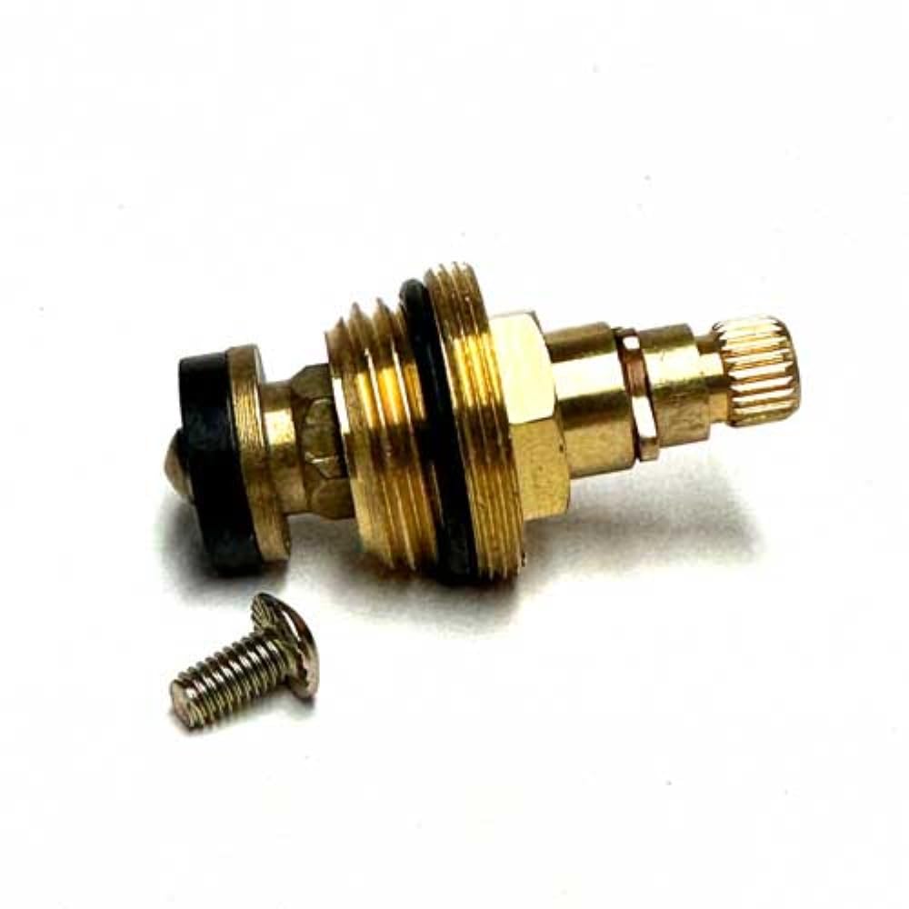 Compatible 24 Spline Traditional Washer Tap Valve Full Turn Compression Gland Fits Bristan Colonial 670001374098