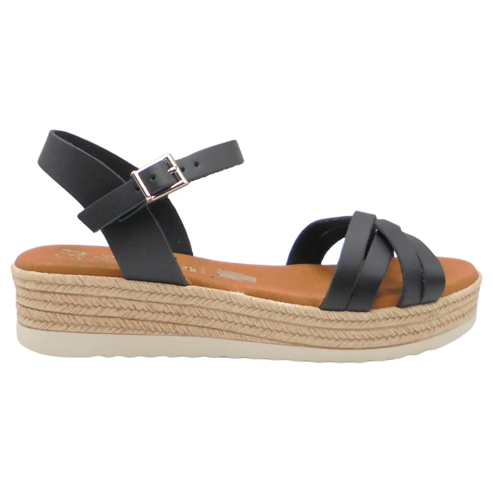 Oh! My Sandals - 6010 Zara Sandalias de Mujer cómodas con Plataforma Ligera y Plantilla Gel, Fabricadas en españa para: Mujer
