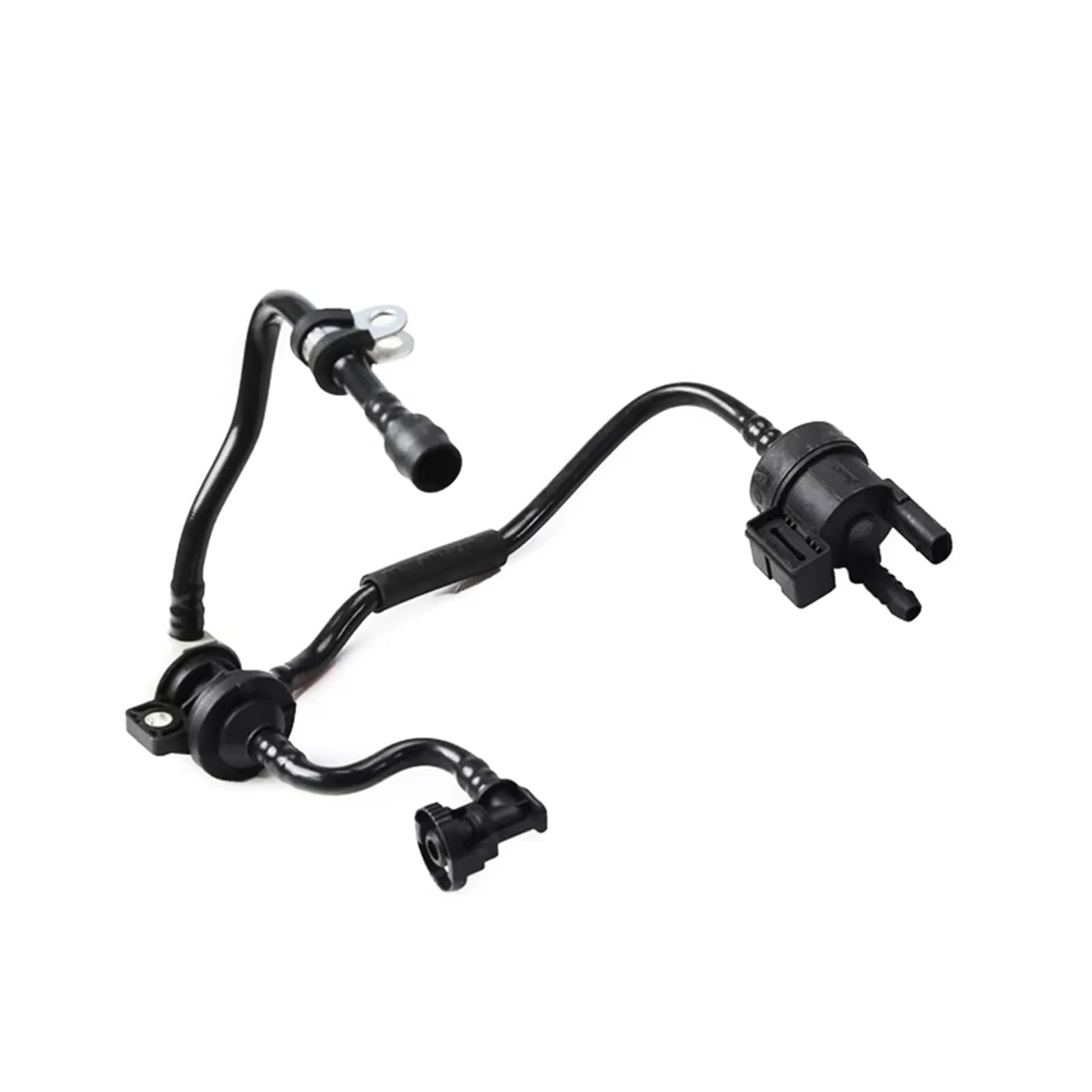 Evaporation Purge Control Valve Compatible with Skoda for Octavia 2004-2013 for Superb 2008-2015 for Yeti 2009-2017 Fuel Tank Valve Steam with Hose 06J133781CE