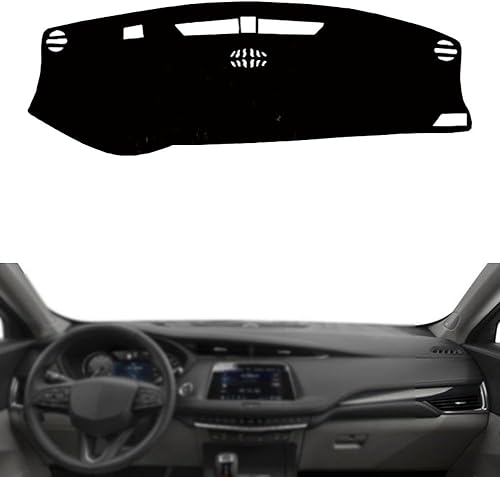 Compatible con Cadillac XT4 2018-2021 LHD, cubierta de tablero de automóvil, alfombrilla duradera, cubierta multifunción para salpicadero