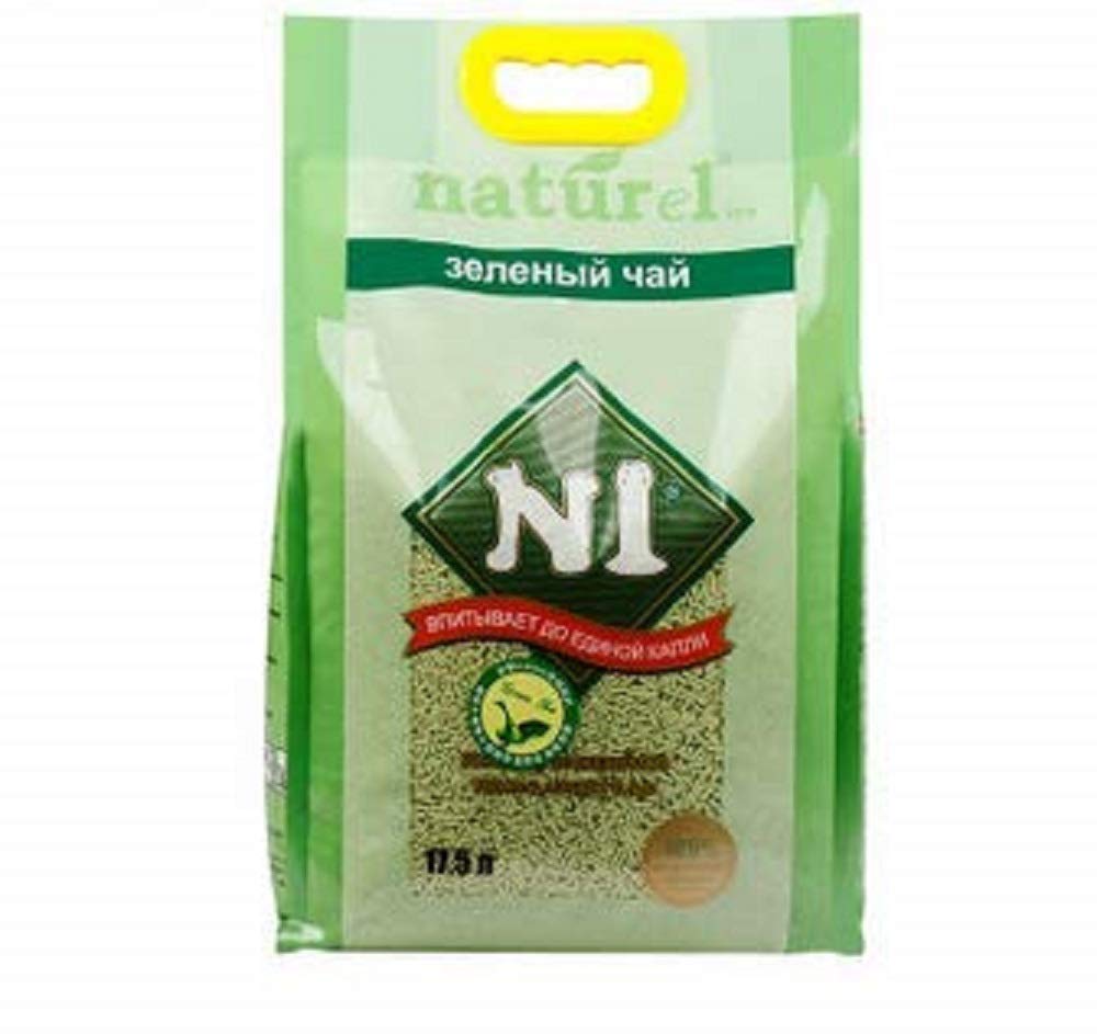Devil Shackles Arena para gatos de maíz, té verde, melocotón, tofu y arena para gatos (17,5 L)