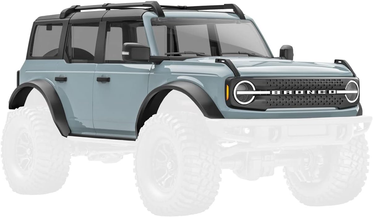 Traxxas 9711 Ford Bronco Bodywork Clear - 1/18