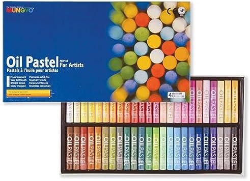 'Mungyo Gallery Oil Pastels Cardboard Box Set of 48 Standard - Assorted Colors'.