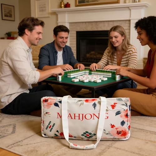Mahjong Bag & Mahjong Tile Bag Set - Funda para accesorios miniatura 6