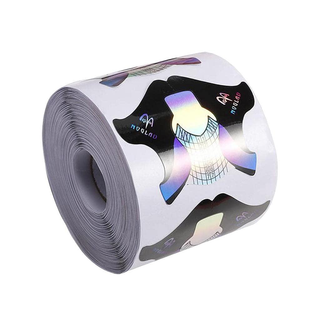 Thickened UV Gel 100/300 Pcs Nails Extensions Paper for Nails Stencils Tools 100 Pcs,Symphony Laser