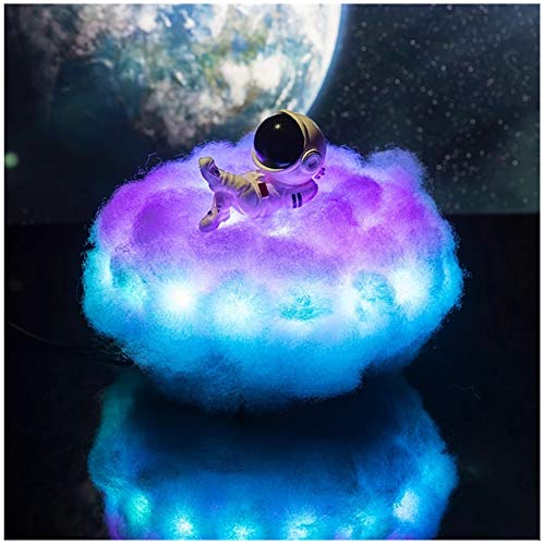 Clouds Astronaut Lamp Kids Night Light Galaxy Lamp LED 3D Star Clouds...