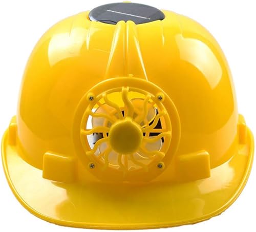 Miniatura 7 de HYFAN Casco de seguridad con casco de seguridad ventilado, transpirable, con ventilador solar y forro ajustable extraíble (PP)