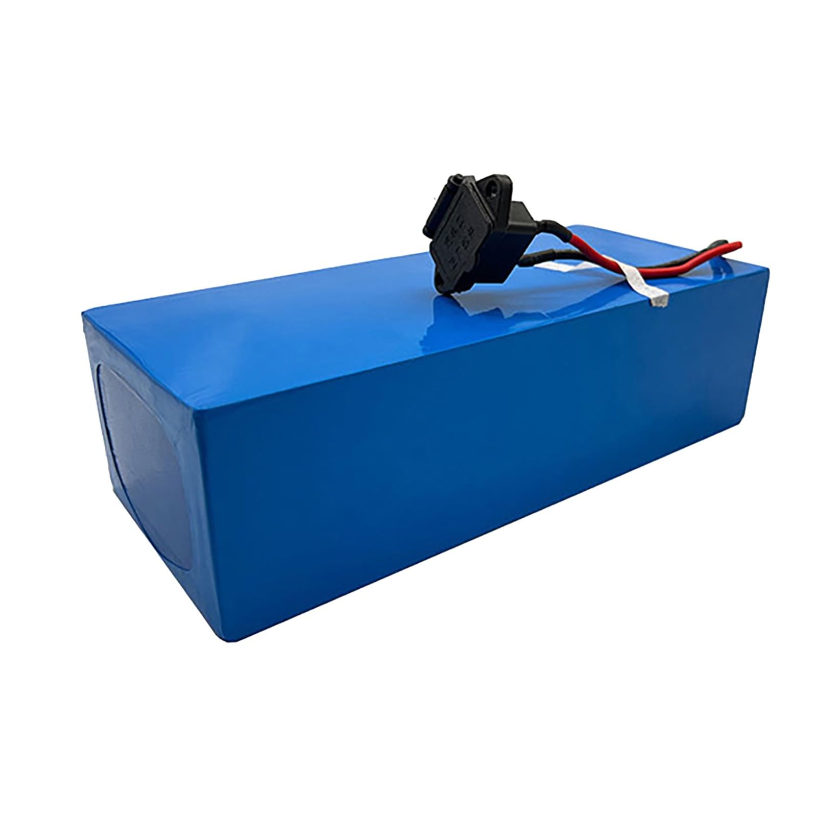 Paquete de baterías de litio de 48 V y 15 Ah, batería de repuesto de litio de 48 voltios para bicicleta/patinete eléctrico, baterías de PVC de 48 V con cargador. 48V 15Ah,XT60+DC