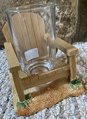 RuShi Nautical Bathroom Accessory Set, 5 pcs; 1 Lighthouse Hand Soap Holder; 1 Beach Tent Toothbrush Container; 2 Beach Chairs Glass Holders and 1 Starfish Themed soap Dish - Image 6