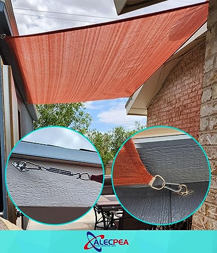 Sonnensegel Befestigung Kit M6 - Hochwertiges Edelstahl 304 - Tragfähigkeit von 80 kg - Sonnensegel Spanner Zubehör Montage Aufbau Set für Viereck und Dreieck Garten, Awnings Mounting Assembly Set 2