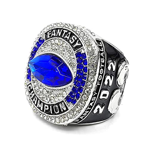 Tuoyu Customize 2022 Fantasy Football Championship Rings Trophies (Customize,10) #TOP11