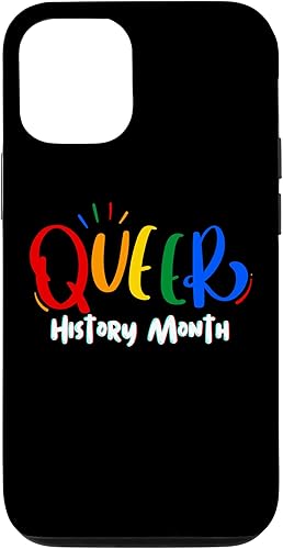 iPhone 1212 Pro Queer History Month Lesbiana Gay Bisexual Transgénero Soporte Caso