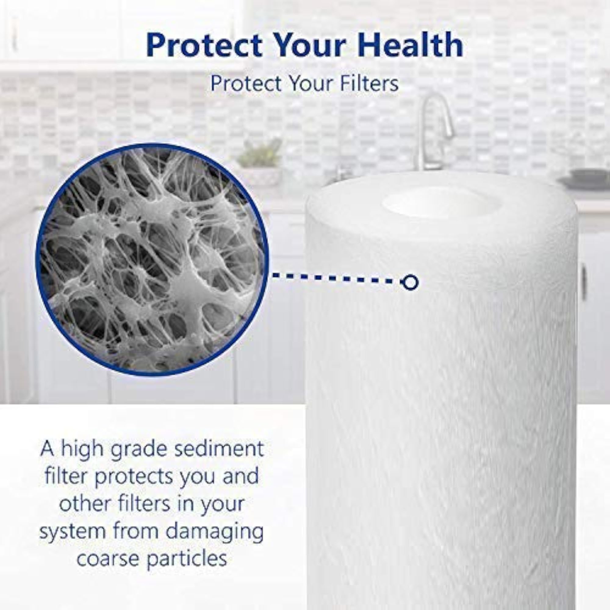 RO Water Filter 10" Pre-Filter Housing Complete Set