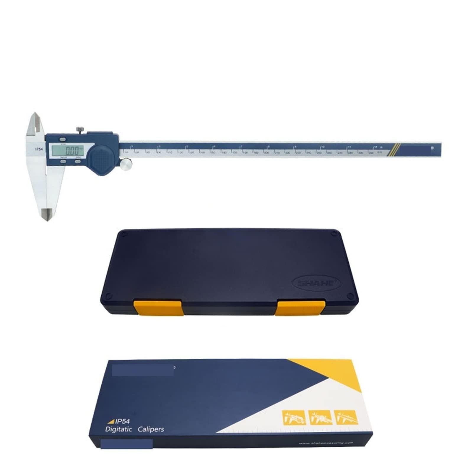 CALIPER VERNIERÍA ELECTRÓNICA 150 MM DIGITAL VERNIER CALIPADORÍA MICRO DE MICRO DE ACERO VERNIER CALIPER 150 MM(0-300mm)